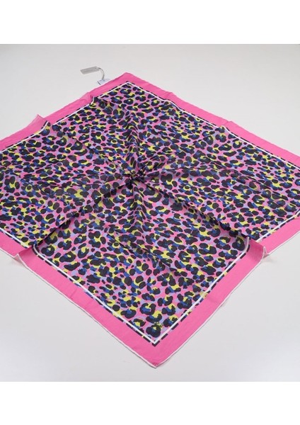 Desenli Naturel Pamuk Eşarp - Desen-19 - Renk-15