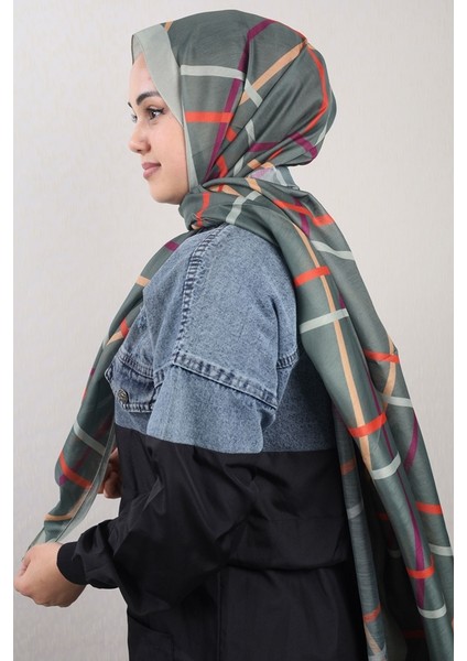Desenli Dar 70X185 Cm. Fresh Şal - Desen-03 - Renk-08