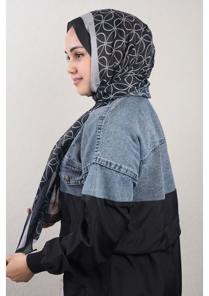 Desenli Dar 70X185 Cm. Fresh Şal - Desen-02 - Renk-10