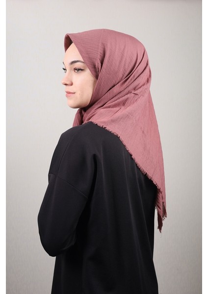 Düz Renk Aerobin Eşarp - Desen-01 - Renk-12