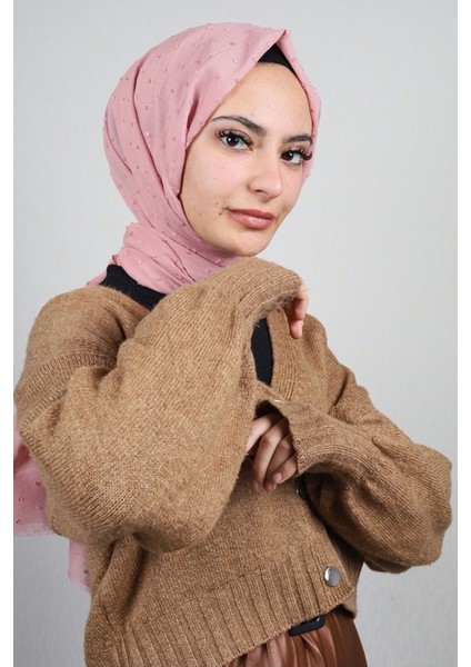 Düz Renk Pıtpıt Şal - Desen-04 - Renk-03
