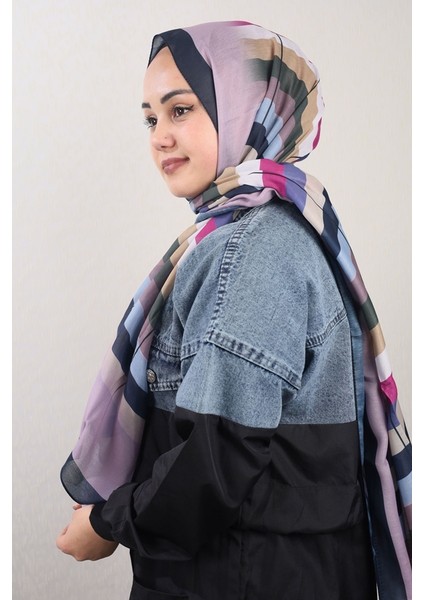 Desenli Dar 70X185 Cm. Fresh Şal - Desen-04 - Renk-10