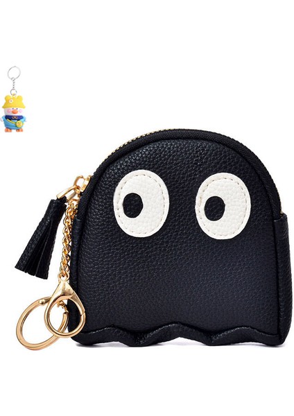 Mini Yaratıcı Karikatür Fermuarlı Para Cüzdanı Bayan Sevimli Anahtarlık Madeni Para Çantası Değişim Çantası (Yurt Dışından)