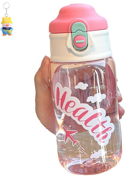 Küçük Uçak Kullanışlı Fincan Çocuk Karikatür Öğrenci Erkek ve Kadın Okula Giden Yaz Büyük Kapasiteli Taşınabilir Plastik (Yurt Dışından)