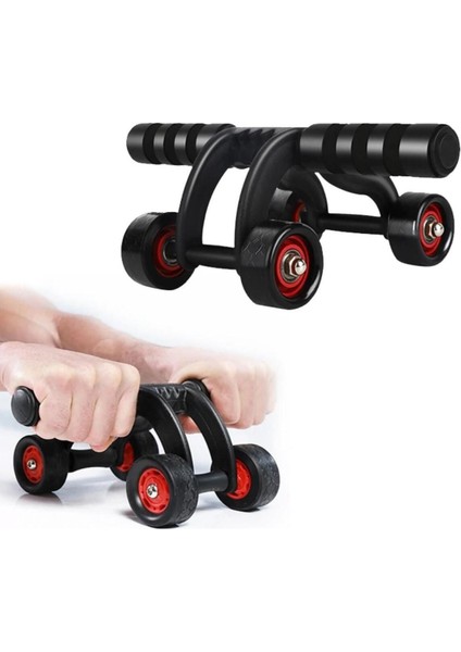 4 Tekerlekli Mekik Aleti Ab Wheel Diz Matı Hediyeli Karın Egzersiz Aleti CKS452 modelleri