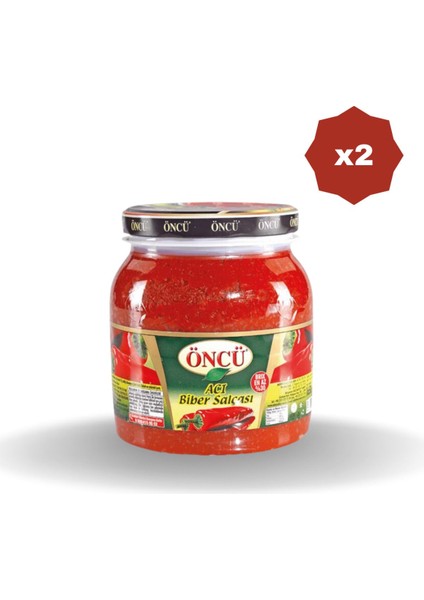 Acı Biber Salçası 1650 gr - (2 Adet)