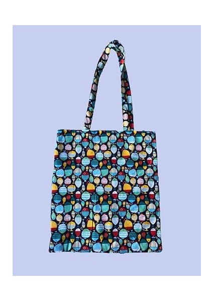 Shop - Balık Baskılı Bez Çanta