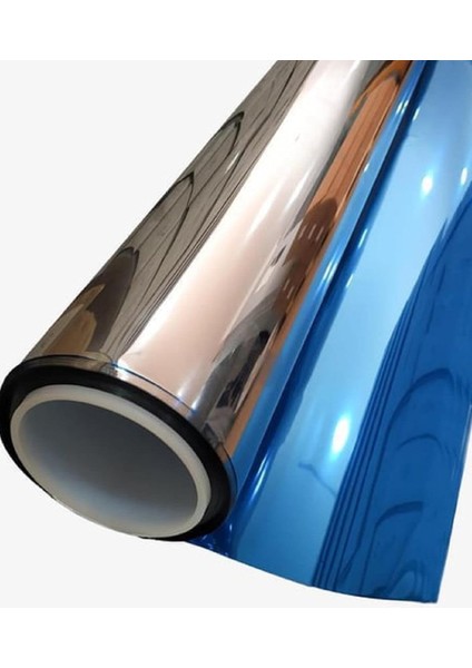 Silver Aynalı Cam Filmi Amerikan Çizilmez 75 cm x 3 Metre KML137