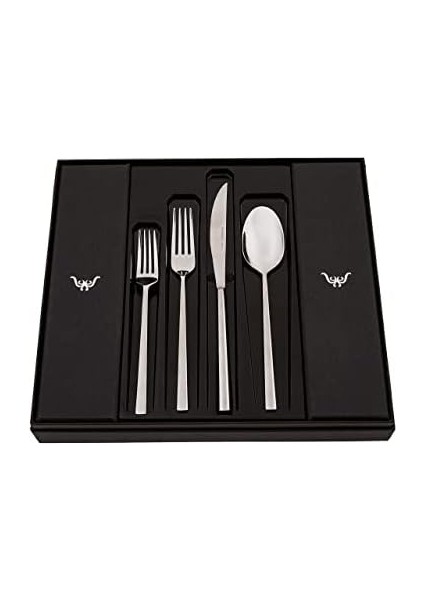 Milas 24 Parça Çatal Kaşık Bıçak Seti Kutulu modelleri