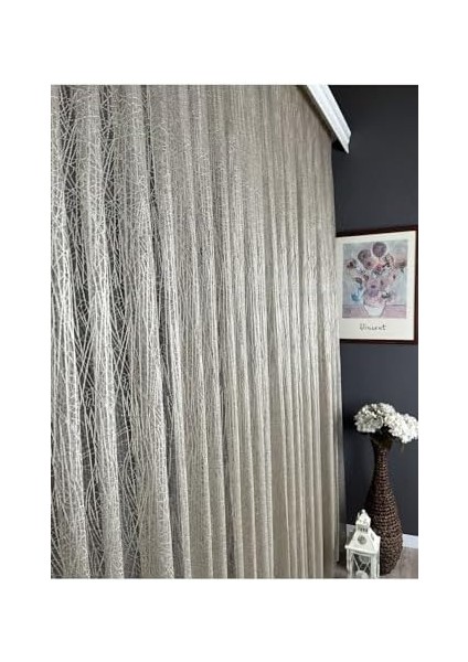 Depo Home Taç Buz Kırığı Seyrek Pile Tül Perde Tek Kanat Bzkrgseyrekpile, Bej, 70 x 200 fiyatları