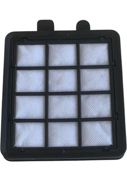Süpürge Süngerli Toz Haznesi Hepa Filtre - Siyah Plastik - 2 Adet - Arçelik 3193 - Stılevs