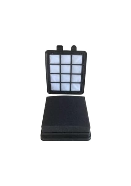 Süpürge Süngerli Toz Haznesi Hepa Filtre - Siyah Plastik - 2 Adet - Arçelik 3193 - Stılevs fiyatları