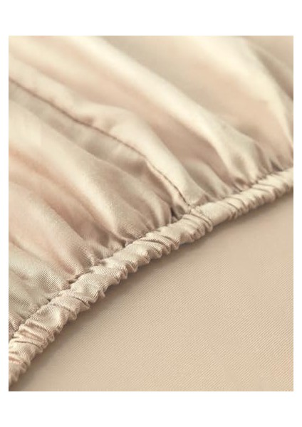 Home Micell Pamuk Saten King Size Lastikli Çarşaf Fildişi fiyatları