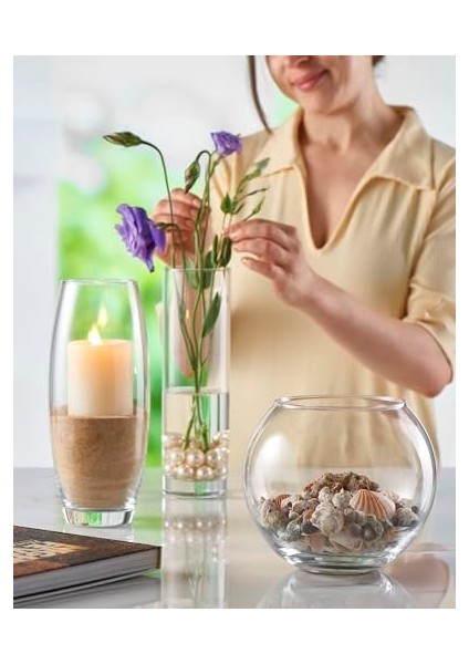 Botanica Düz Silindir Vazo - 27 cm fiyatları