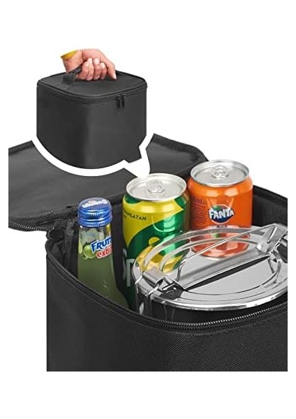 8 Litre Termos Çanta Yemek Taşıma Çantası Termo Termal Sıcak ve Soğuk Tutan Piknik Buzluk Çantalar Termal Beslenme Piknik Çantası fiyatları