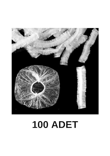 Home 100 Adet Tencere, Tabak Bonesi, Tek Kullanımlık Dayanıklı Lastikli Poşet, Tabak ve Tencereler Için Koruyucu Kapak, Yiyecekleri Hijyenli Muhafaza (100) modelleri