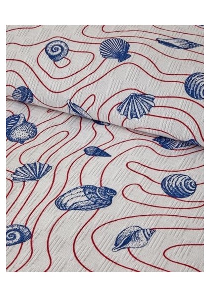 Home Seashell Shmphony Çift Kişilik Pike Kırmızı-Koyu Mavi fiyatları