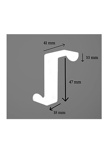 Beyaz Askılık Kapı Arkası Bornoz Askılığı Mutfak Banyo Askılığı Havlu Askılığı Elbise Askılık 4 Lü modelleri
