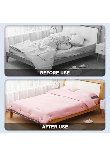 Home Yorgan ve Çarşaf Sabitleyici, Mantar Şekilli Aşınmaya Dayanıklı Yorgan Klipsi 4 Adet (4, Gri) fiyatları