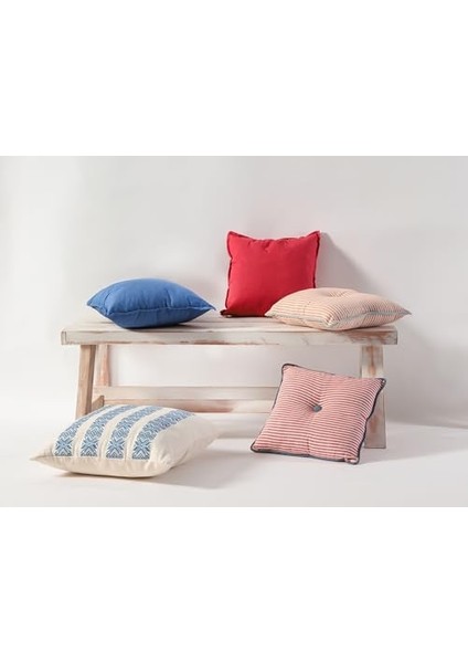 Chantilly Pamuk Kırmızı Yastık 40 x 40 cm fiyatları