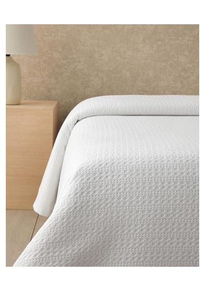 Home Venice Pamuklu Çift Kişilik Pike Beyaz fiyatları