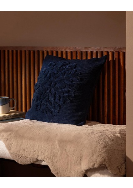 Coco Riquewihr Kırlent Kılıfı - Lacivert - 45 x 45 cm
