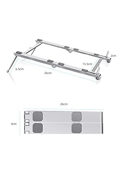 Dizüstü Bilgisayar/cep Telefonu/ped Standı, Taşınabilir, Görünmez fiyatları