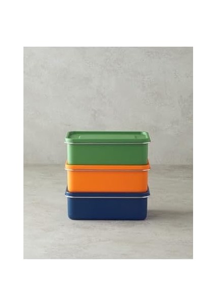 Home Harper Paslanmaz Çelik Lunch Box 900 ml Lacivert