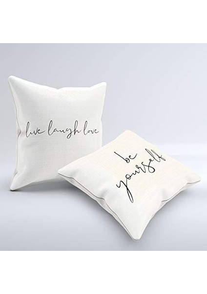 Yourself Mottolu Dekoratif Çift Yastık fiyatları