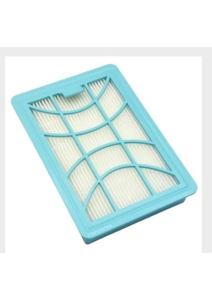 Süpürge Hepa Filtre - Mavi - Yeşil Plastik - 2 Adet - Phılıps FC9750 Daıly