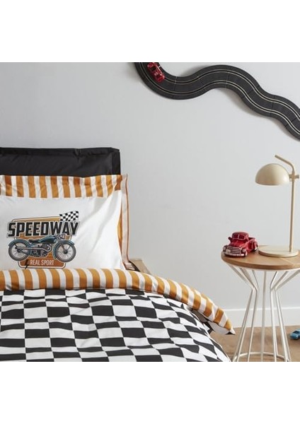 Home Young Speed Way Pamuk Tek Kişilik Fitted Nevresim Takımı fiyatları