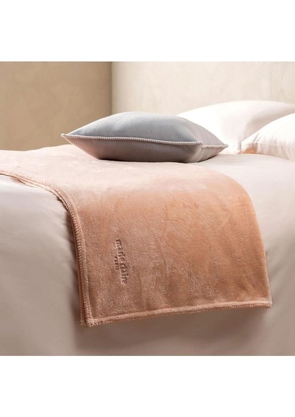 Claire Cozy Tek Kişilik Battaniye 160 x 200 Pudra