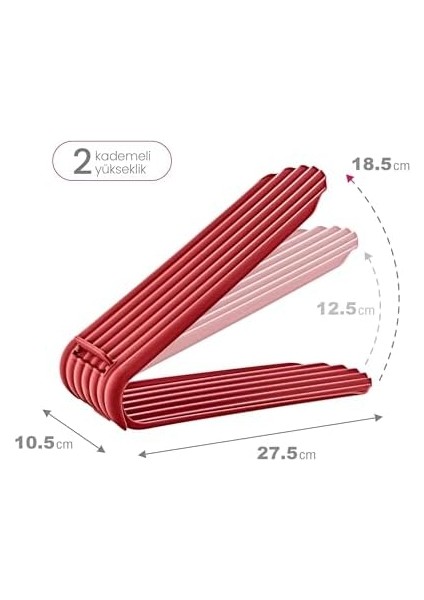Clamp Ayakkabı Rampası Carmen Kırmızı modelleri