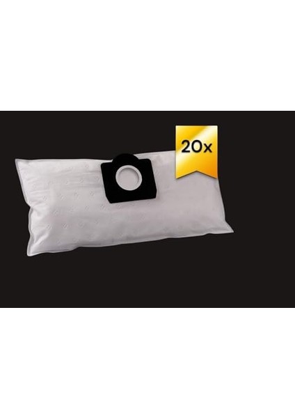 Süpürge Sentetik Toz Torbası - 20 Adet - Siyah Plastik - Arçelik - Beko fiyatları