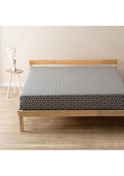 | Mix & Match | Blanj | Pamuklu Çift Kişilik 240 x 260 Çarşaf Antrasit