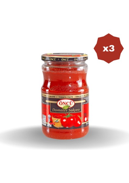 Domates Salçasi 700 gr - (3 Adet)