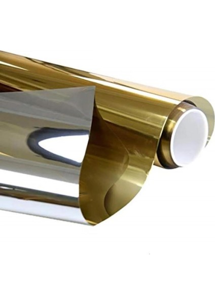 Silver Aynalı Cam Filmi Amerikan Çizilmez 75 cm x 1 Metre KML141