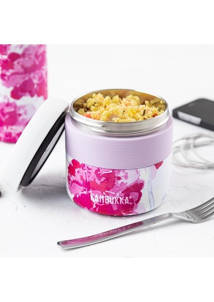 Bora Yemek Termosu 400 ml,PINK Blossom fiyatları