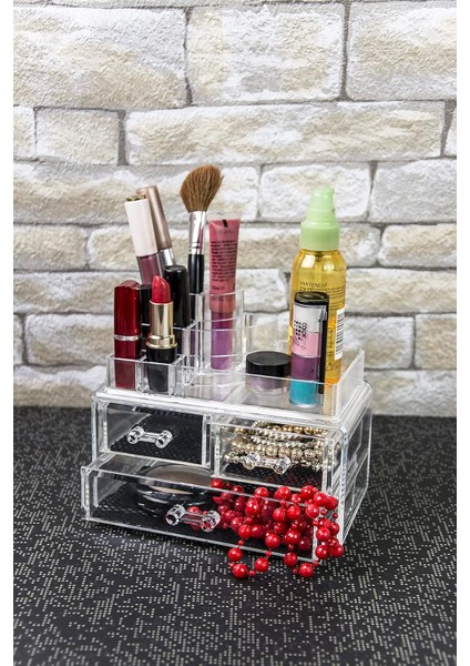Home Akrilik Kozmetik Makyaj Düzenleyici Organizer