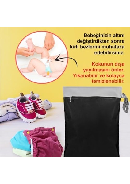 Çamaşır Torbası, Mayo Torbası, Seyahat Organizer, Kirli Çamaşır Torbası,valiz Içi Organizer, Çamaşır Sepeti, Saklama Çantası (Siyah) modelleri