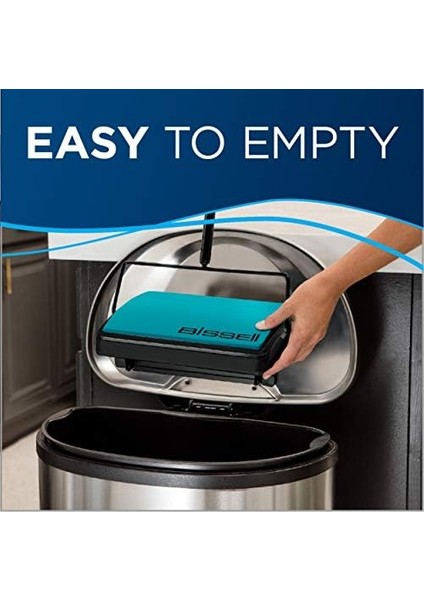 Easy Sweep Kompakt Halı ve Zemin Süpürgesi, 2484A, Camgöbeği