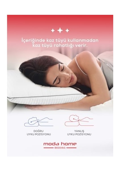 Home Bedding Kaz Tüyü Etkili Yastık modelleri