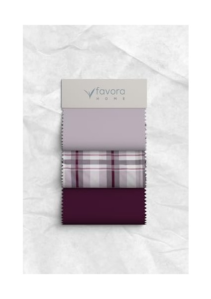 Pamuklu Ranforce Tek Kişilik Nevresim Seti - Mor modelleri