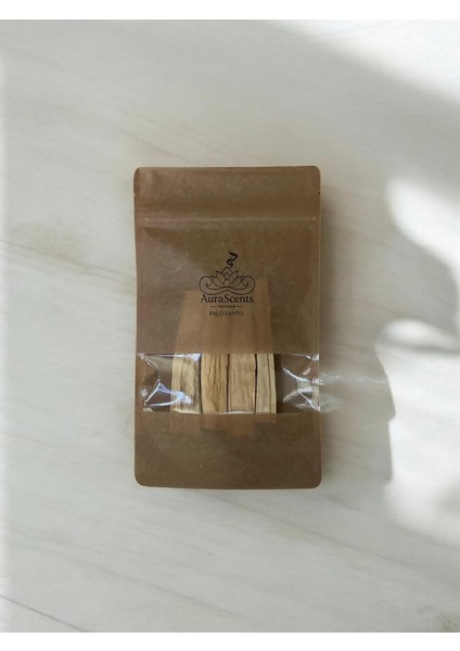 Santo Tütsüsü- Sertifikalı, Yüksek Reçineli, Doğal Kokulu Ağaç Çubukları - Ruhsal Arınma, Meditasyon ve Enerji Temizliği (30-33 Gr) (Standart, Birim, 30)