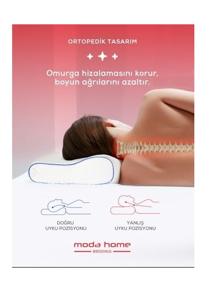 Home Bedding Visco Boyun Destekli Yastık fiyatları