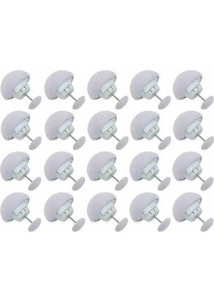 Yorgan Kılıfı ve Çarşaf Tutucu Sabitleyici Yastık Nevresim Sabitleyici Düzenleyici Gri 20 Adet