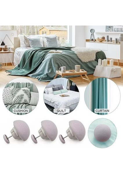 Yorgan Kılıfı ve Çarşaf Tutucu Sabitleyici Yastık Nevresim Sabitleyici Düzenleyici Gri 20 Adet modelleri