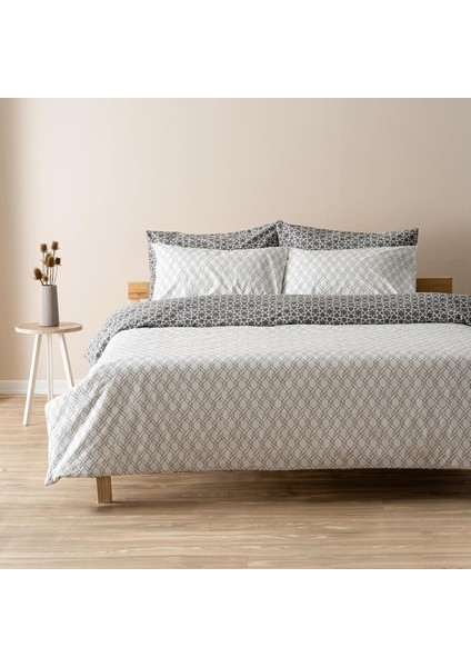 | Mix & Match | Blanj | Pamuklu Tek Kişilik Nevresim Seti Antrasit