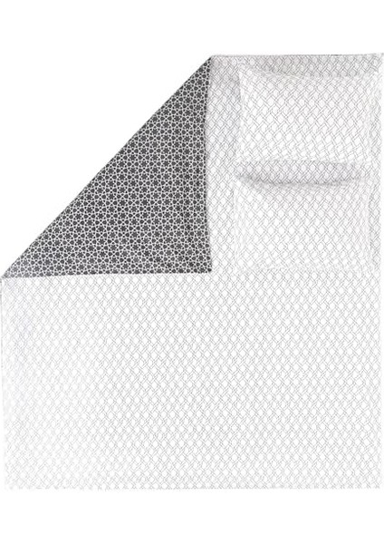 | Mix & Match | Blanj | Pamuklu Tek Kişilik Nevresim Seti Antrasit