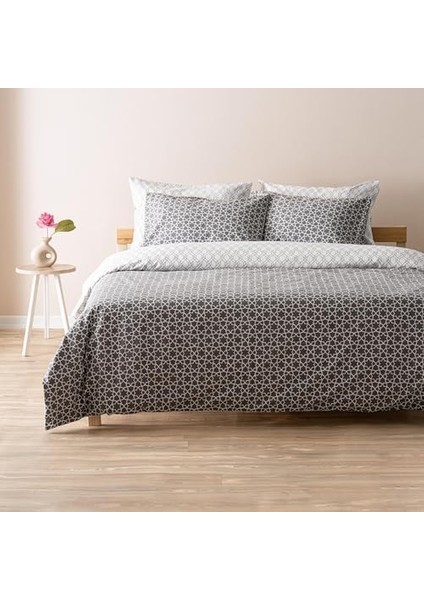 | Mix & Match | Blanj | Pamuklu Tek Kişilik Nevresim Seti Antrasit